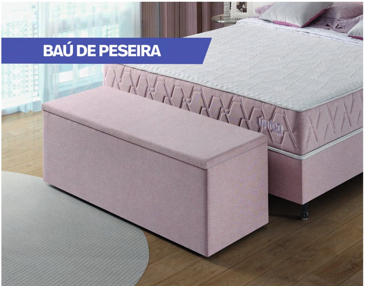 Baú de peseira Eko'7