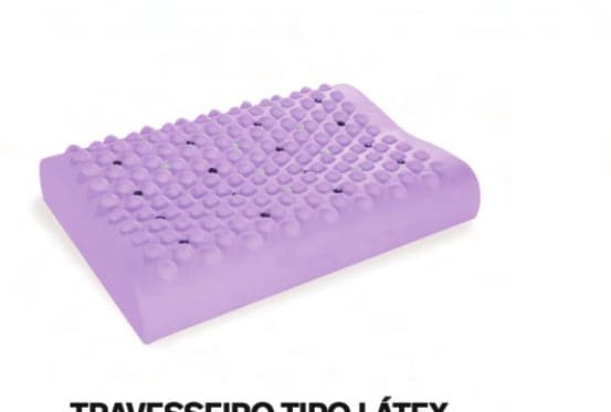 Travesseiro tipo látex Eko'7